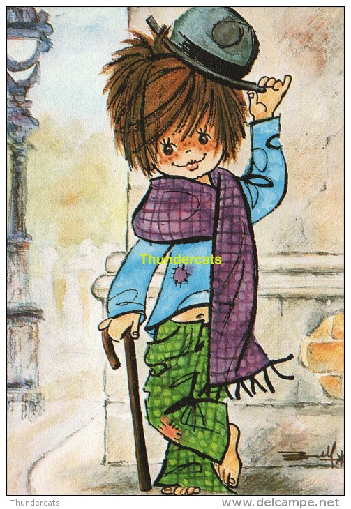 CPSM ENFANT ILLUSTRATEUR ** SEMI MODERN ARTIST SIGNED CHILDREN CARD **  PHOTOCHROM 51018 - Dessins D'enfants