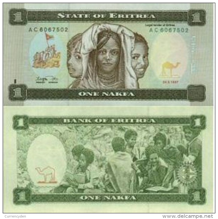 Eritrea P1, 1 Nafka, 1997, Women / Bush School - Erythrée