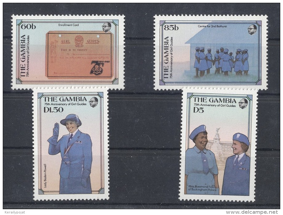 Gambia - 1985 Scouts MNH__(TH-4256) - Gambia (1965-...)