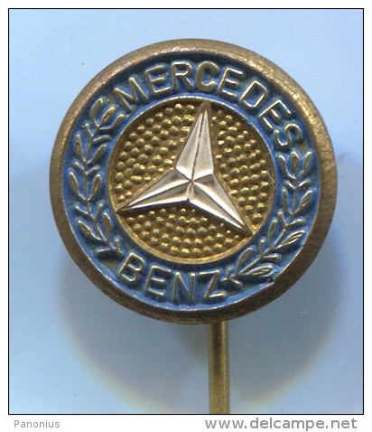 MERCEDES - Car, Auto, Old Pin, Badge - Mercedes