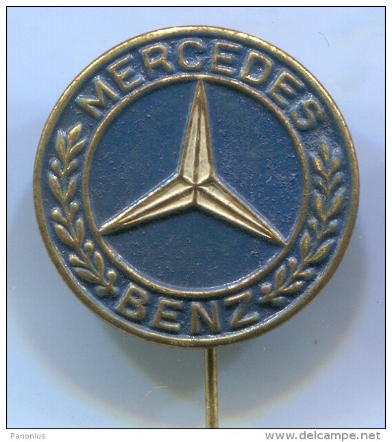 MERCEDES - Car, Auto, Old Pin, Badge - Mercedes