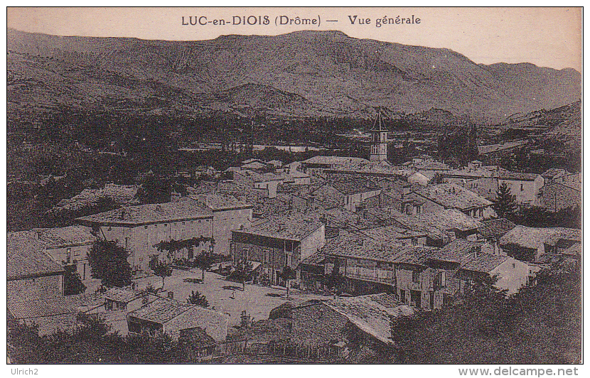 CPA Luc-en-Diois -  Vue Générale (7332) - Luc-en-Diois