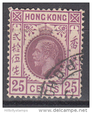 Hong Kong    Scott No.    140    Used    Year  1921 - Usati