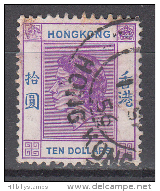 Hong Kong    Scott No.    198    Used    Year  1954 - Gebruikt