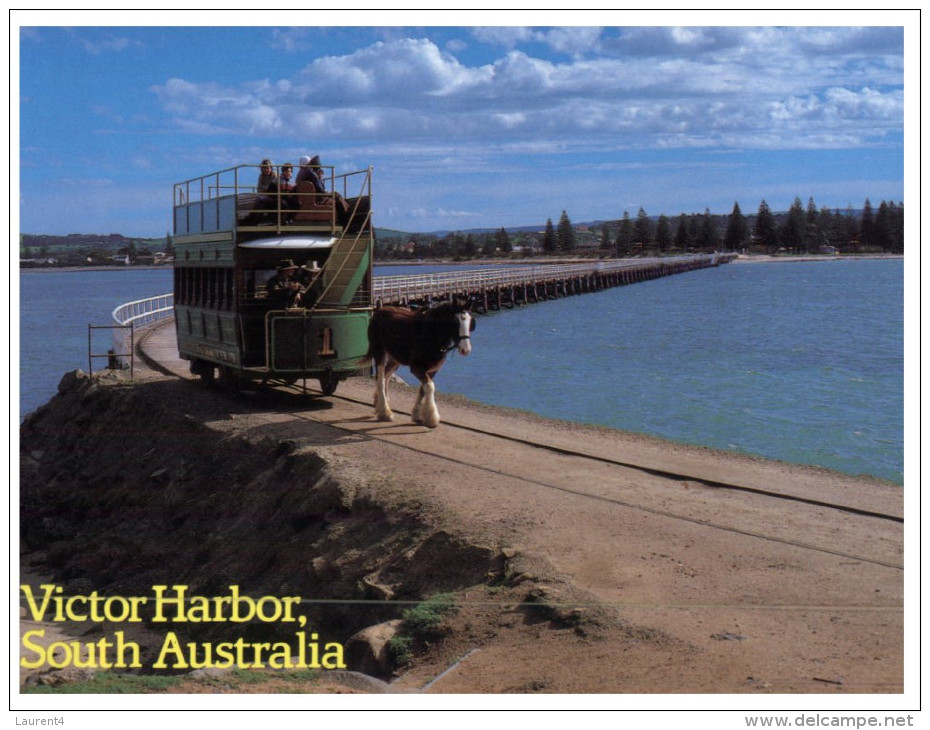 (PH 468) Australia - SA - Victor Harbour Horse Drawn Carriage - Victor Harbor