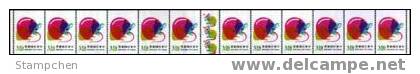 Taiwan 1995 Chinese New Year Zodiac Stamps Booklet- Rat Mouse 1996 - Carnets