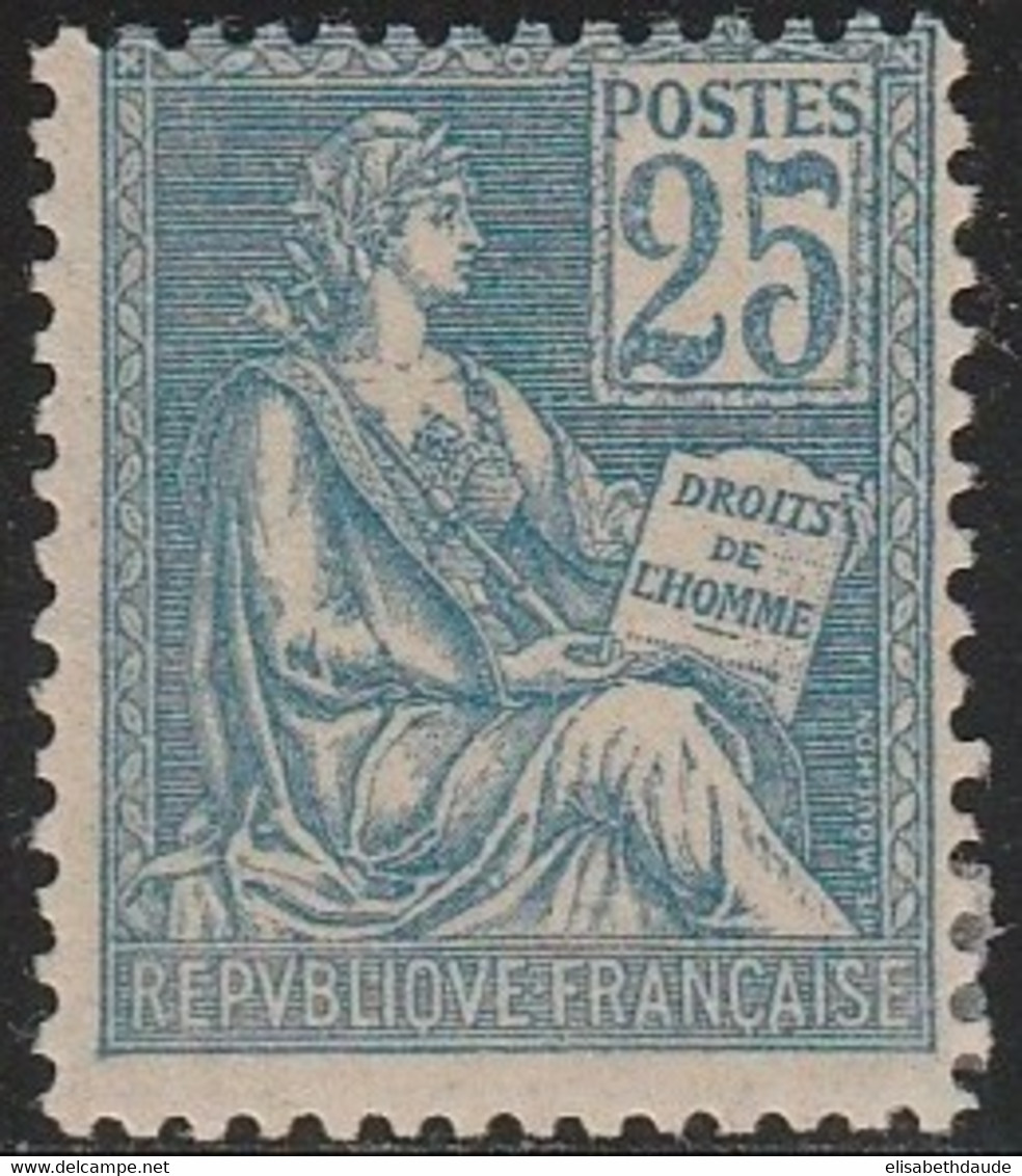 MOUCHON - YVERT N°114 * MLH - IMPRESSION RECTO VERSO - COTE = 300 EUR - INFIME CHARNIERE - Unused Stamps