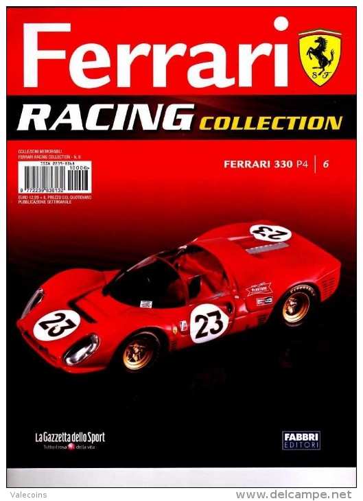 § FERRARI Racing Collect. # 06 - 330 P4 - 1967  Bandini Amon - Booklet Fascicolo - Motoren