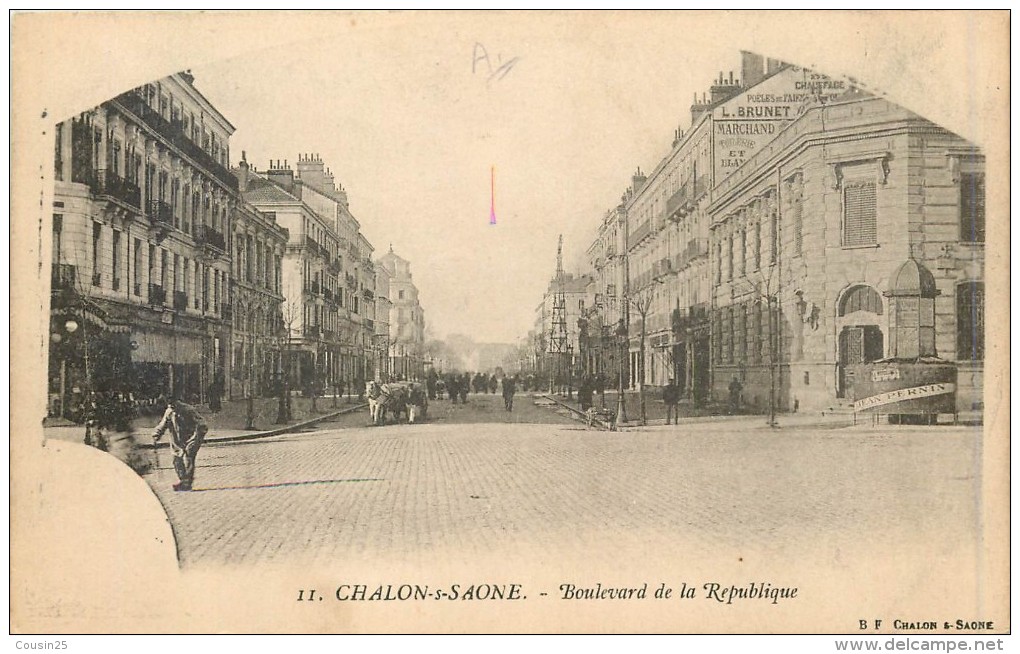 71 CHALON SUR SAONE - Boulevard De La République - Chalon Sur Saone