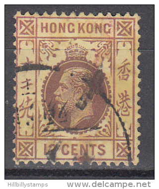 Hong Kong    Scott No.  138     Used      Year  1921 - Used Stamps