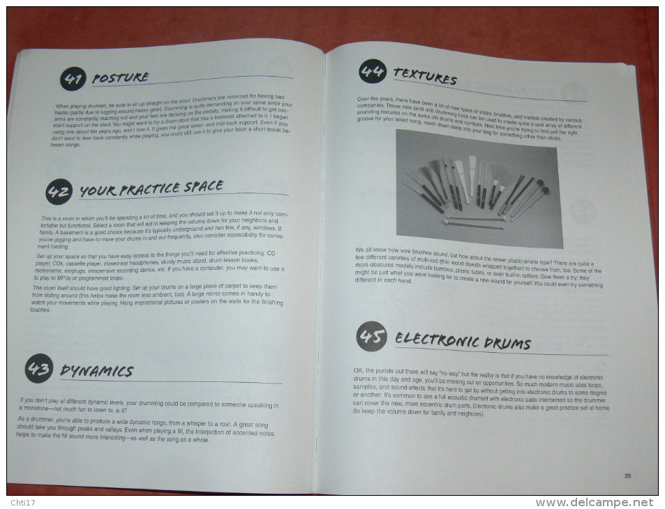 METHODE DE BATTERIE  101 DRUM TIPS  76 DEMO TRACKS  AVEC CD STUFF ALL THE PROS KNOW AND USE  EDIT 1990