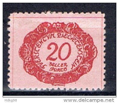 FL+ Liechtenstein 1920 Mi 3-5 Portomarken - Taxe