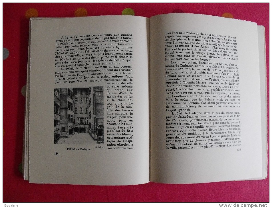 Lyon Et Le Lyonnais. Emile Baumann. Gens Et Pays De Chez Nous. 1935. 180 Pages. - Rhône-Alpes