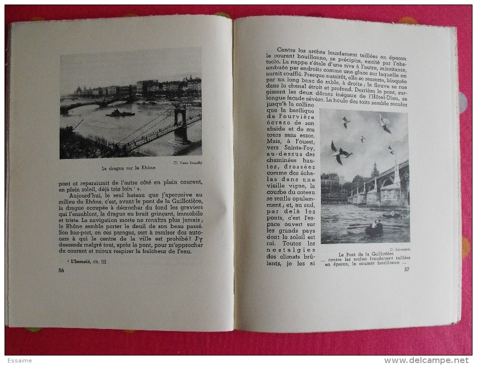 Lyon Et Le Lyonnais. Emile Baumann. Gens Et Pays De Chez Nous. 1935. 180 Pages. - Rhône-Alpes