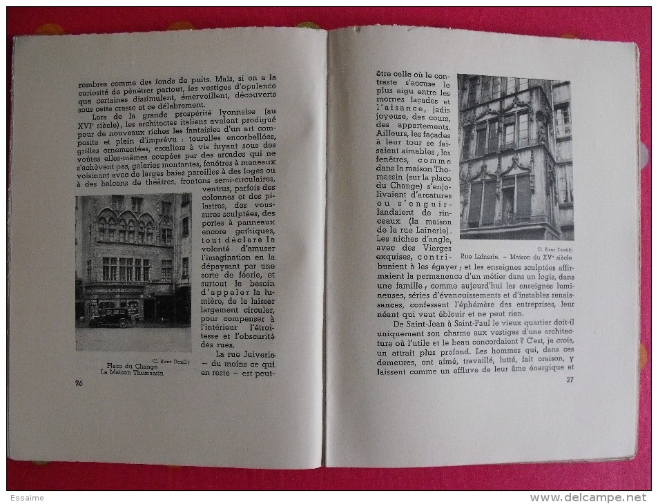 Lyon Et Le Lyonnais. Emile Baumann. Gens Et Pays De Chez Nous. 1935. 180 Pages. - Rhône-Alpes