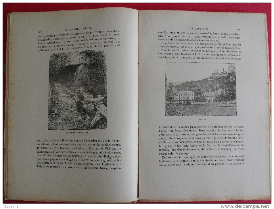 Le Rhône. Les Fleuves De France. Louis Barron. 1928. 296 Pages. 135 Gravures Par A. Chapon - Rhône-Alpes