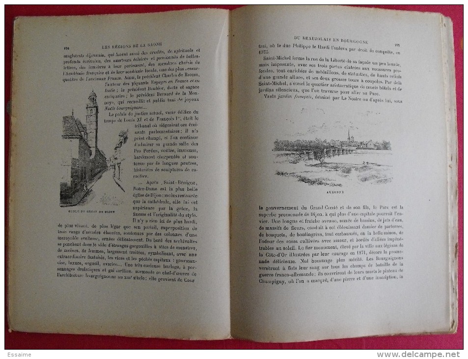 Le Rhône. Les Fleuves De France. Louis Barron. 1928. 296 Pages. 135 Gravures Par A. Chapon - Rhône-Alpes