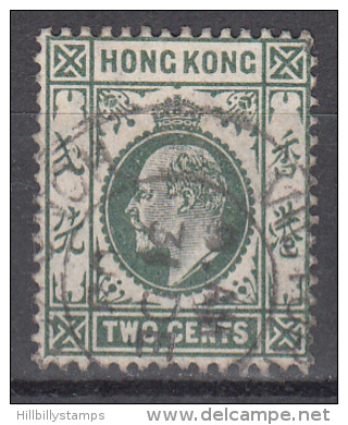 Hong Kong    Scott No.   87     Used    Year  1904 - Oblitérés