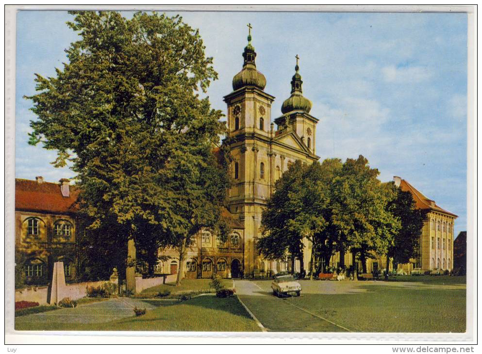 Basilika WALDSASSEN / Oberpfalz - Mit Kriegerdenkmal - Waldsassen
