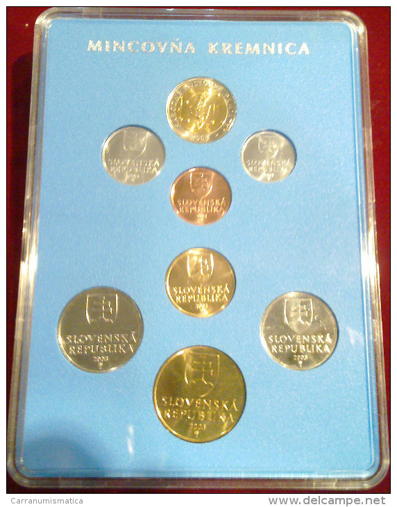 SLOVACCHIA - 2003 - MINT SET 7 COINS  SERIE - Slowakije