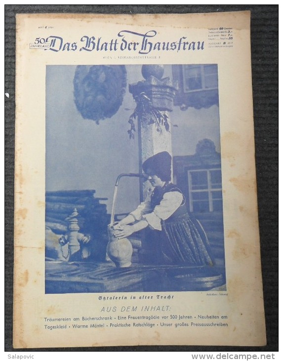 DAS BLATT DER HAUSFRAU - German