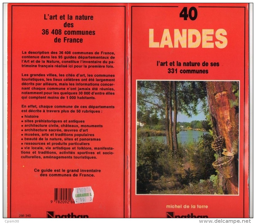 Livre - L´ Art Et La Nature De Ses 331 Communes - 40 Landes - 68 Pages - 1985 - Baskenland