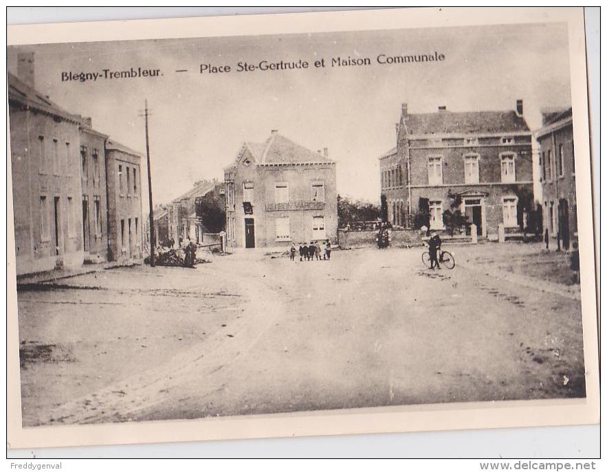 BLEGNY_TREMBLEUR PLACE STE GERTRUDE MAISON COMMUNALE - Blégny