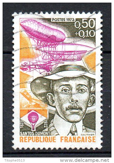 FRANCE. N°1746 Oblitéré De 1973. Santos-Dumont. - Avions