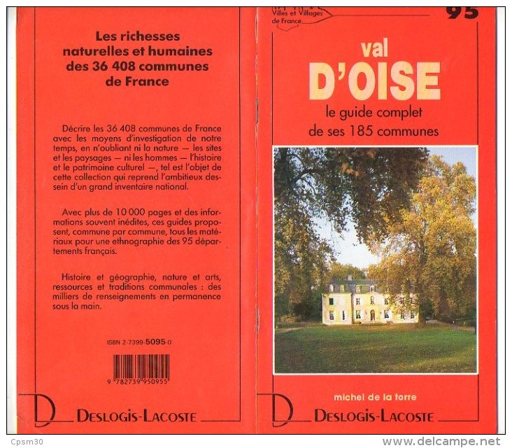 Livre - L´ Art Et La Nature De Ses 40 Communes - 95 Val D' Oise - 64 Pages - 1989 - Ile-de-France