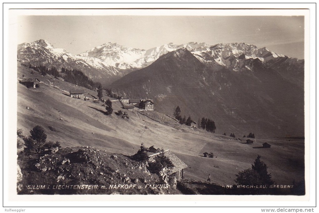 FL - Silum Im Liechtenstein M. Nafkopf U. Falknis - Liechtenstein