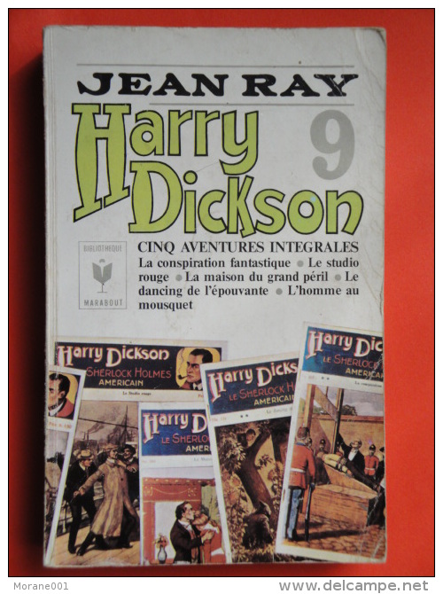 Harry Dickson N°9 Jean Ray   Marabout   Bon état - Fantastique