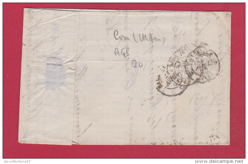 Lettre De Darney    //  Pour Lavoncourt    // 26 Octobre 1859 //  Boîte Rurale O - 1849-1876: Periodo Classico