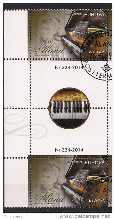 2014 Aland  Mi. 391 Used   Guter Pair  Europa - 2014