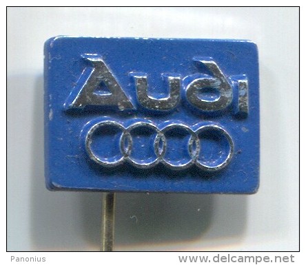 AUDI - Car, Auto, Old Pin, Badge - Audi