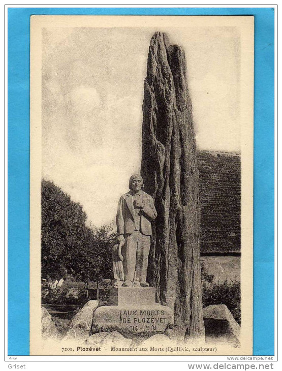 PLOZEVET-le Monument Aux Morts-années 20 - Plozevet
