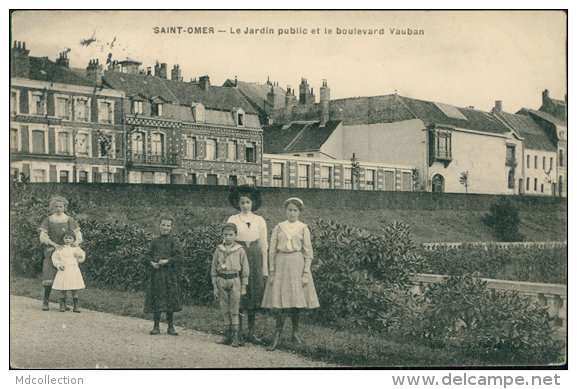 62 SAINT OMER / Jardin Public Et Le Boulevard Vauban / - Saint Omer