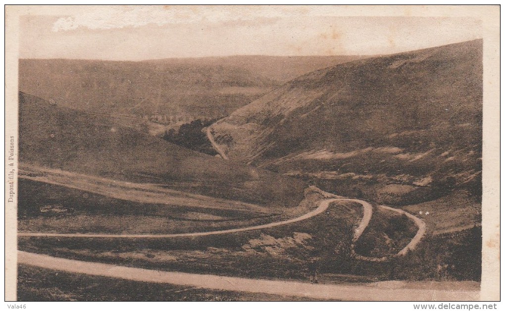 POISSONS (Haute-Marne) - Vue Sur Le Lacet - Poissons