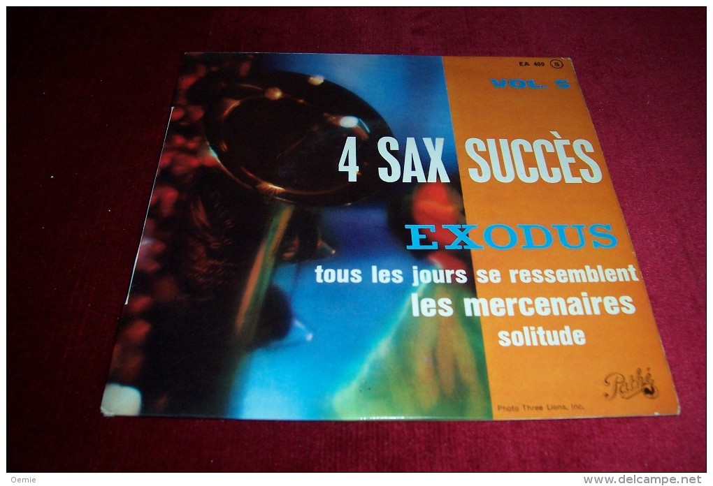 GUY  LAFITTE  °  4 SAX SUCCES  VOL 5   /   EXODUS  +++ - Musicals