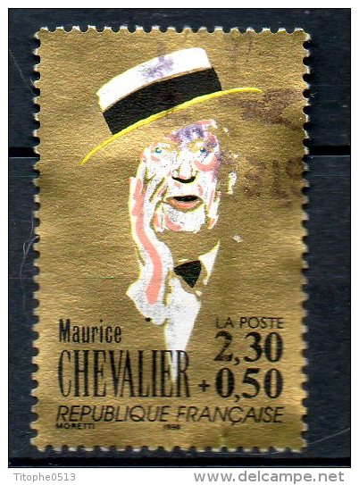 FRANCE. N°2650 Oblitéré De 1990. M. Chevalier. - Chanteurs