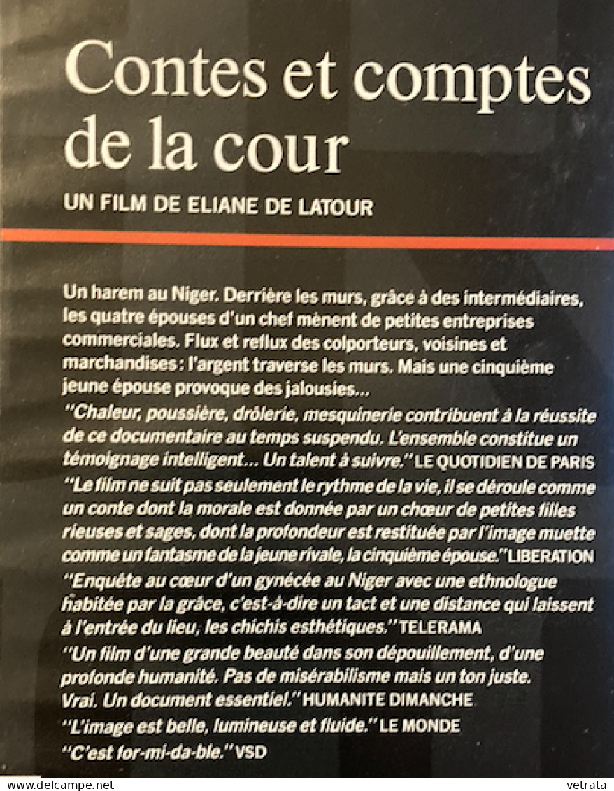 Eliane De Latour : Contes & Comptes De La Cour (Cassette Vidéo VHS) La Sept/Arte - Documentaire