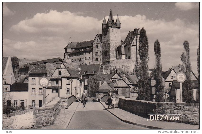 D-65582 Diez - Im Lahntal - Schloß - Straße - Diez