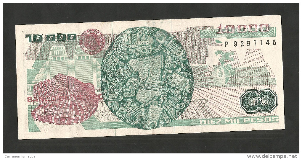 [NC] MEXICO - El BANCO De MEXICO - 10000 PESOS (1989) - CARDENAS - Moldova