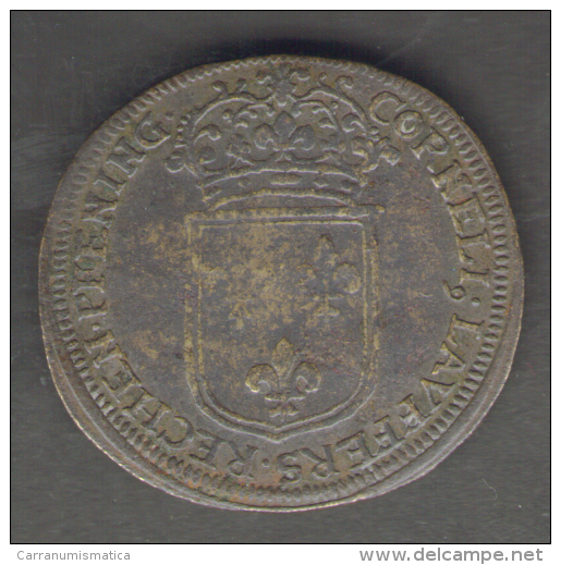 DEUTSCHLAND - RECHENPFENNIG - Cornelius Lauffer Meister (1658-1711) - LOUIS XIV - Monarquía/ Nobleza