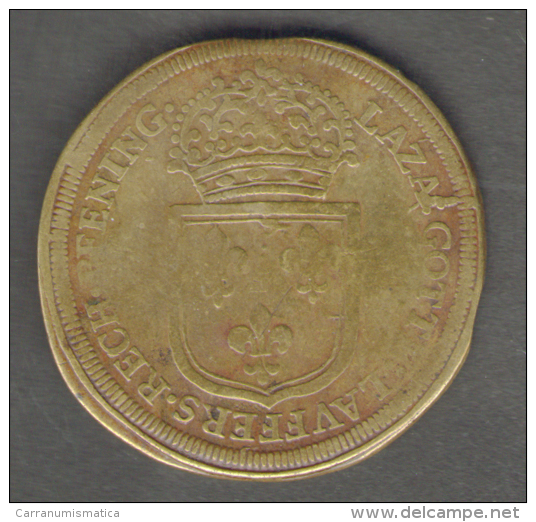 DEUTSCHLAND / NURNBERG - RECHENPFENNIG - Lazarus GottliebLauffer - LOUIS XIV JETON - Monarchia/ Nobiltà