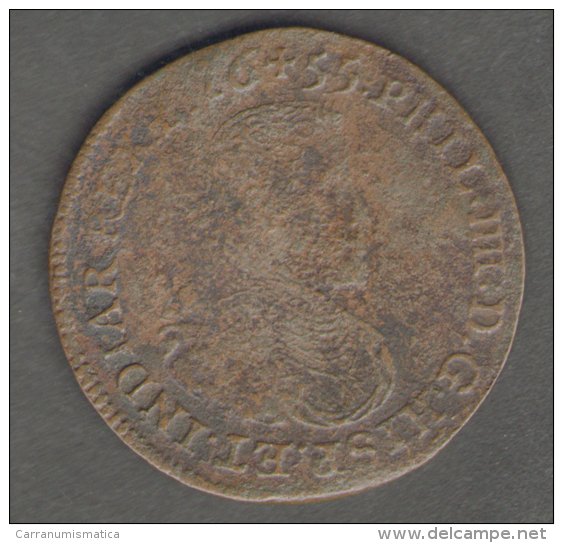 BELGIUM - SPANISH LOWCOUNTRIES / PHILIP IV Of SPAIN - TOKEN (1655 - BRUSSELS MINT) - Monarchia / Nobiltà