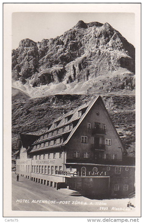 Autriche - Zürs - Hotel Alpenrose - Post - Zürs