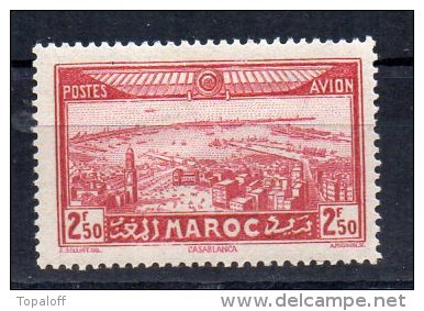 Maroc PA N°37 Neuf Charniere - Aéreo