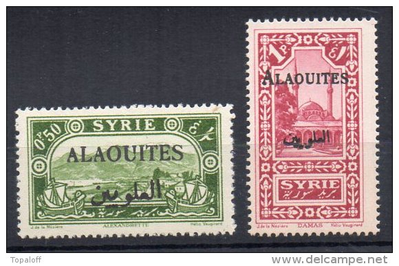 Alaouites   N°24 Et 26  Neufs Sans Charnière - Unused Stamps