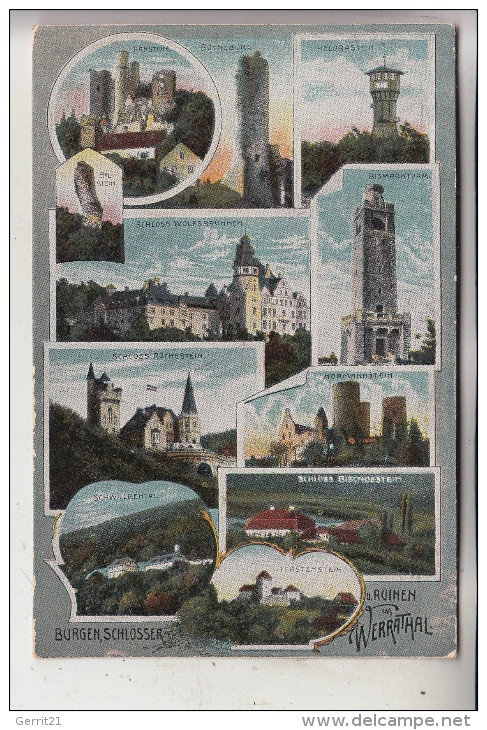 3430 WITZENHAUSEN, Burgen Und Schlösser Im Werratal, 191... - Witzenhausen