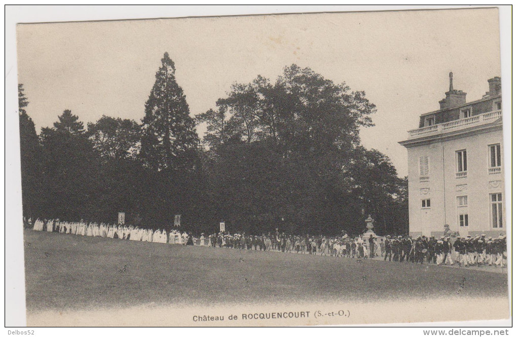 Chateau De Rocquencourt  ( S - Et - O ) . Procession ( Chasse à Court ) . - Rocquencourt